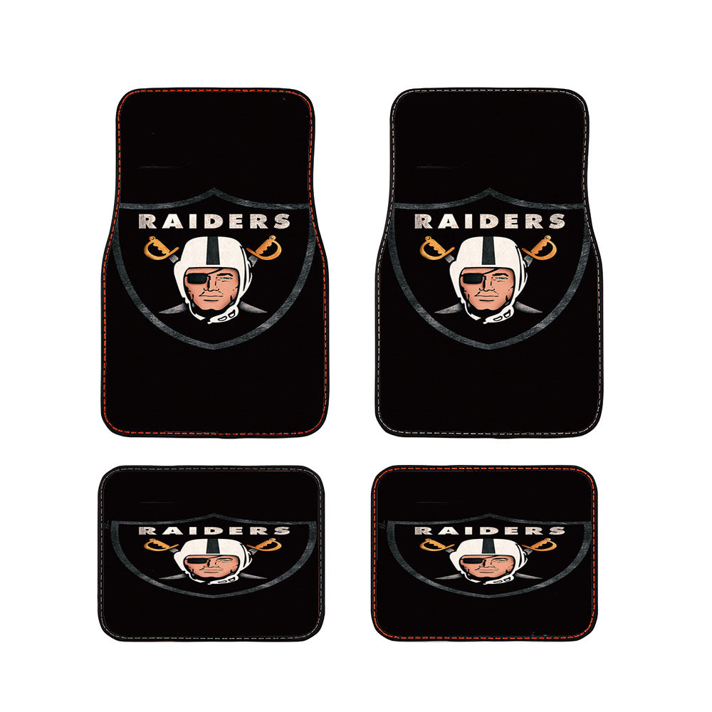 Oakland Raiders Car Floor Mats Accessories