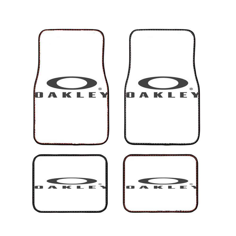 Oakley White Car Floor Mats Accessories