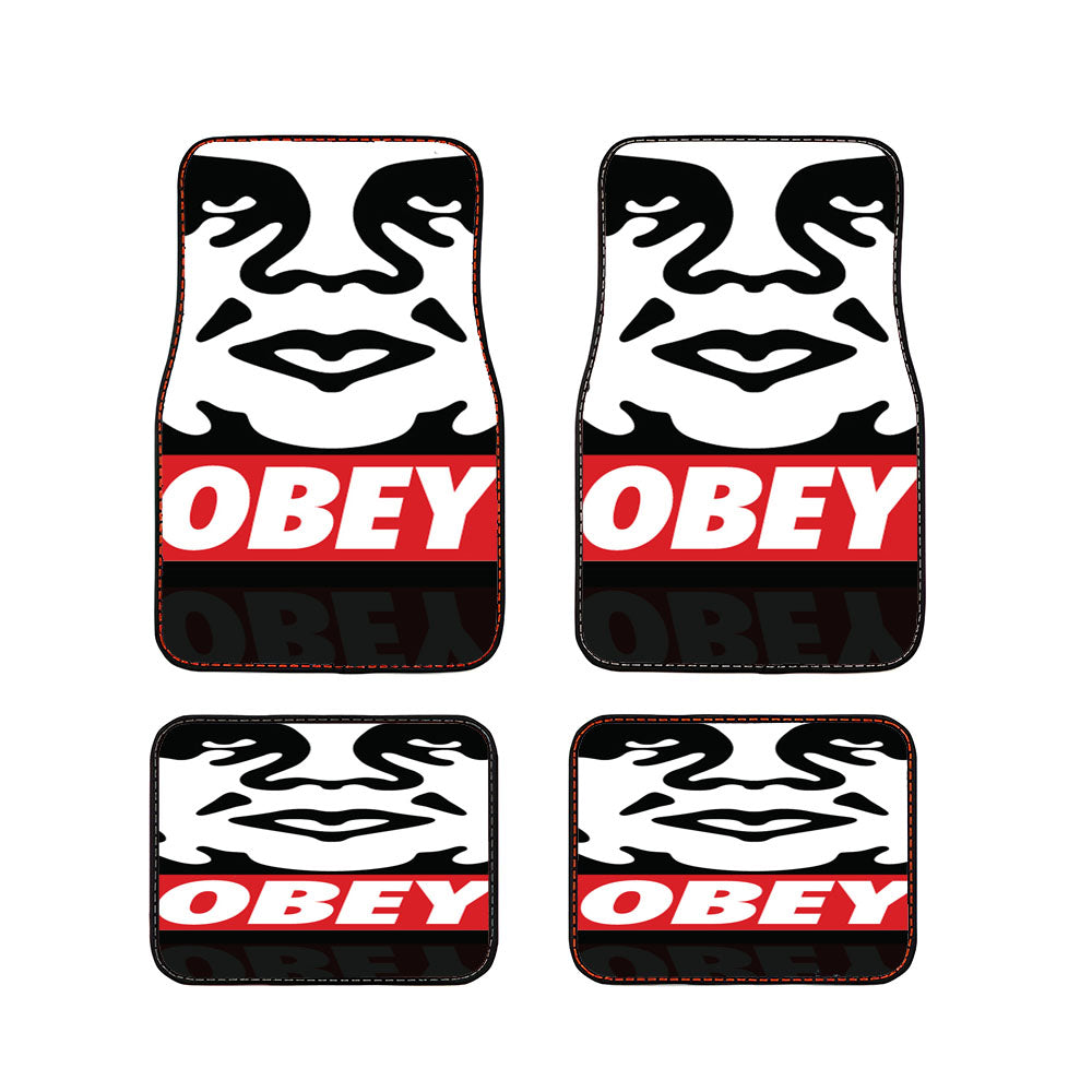 Obey Car Floor Mats Accessories