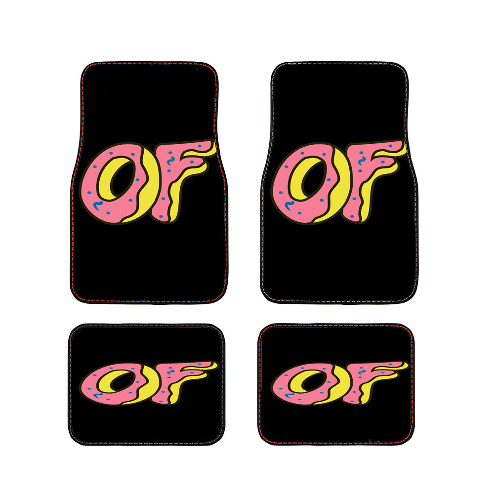 Obey Doughnut Odd Future Ofwgkta Car Floor Mats Accessories