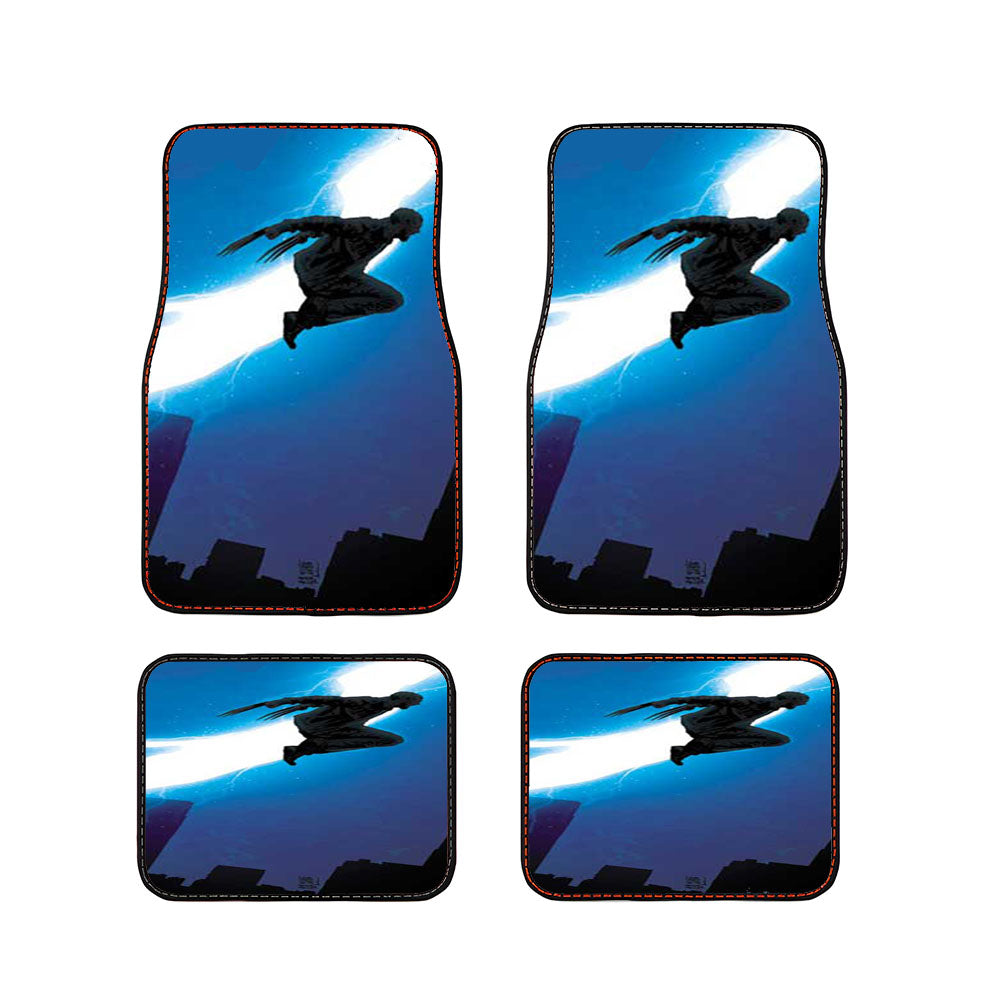 Old Man Logan Lightning Jump Car Floor Mats Accessories