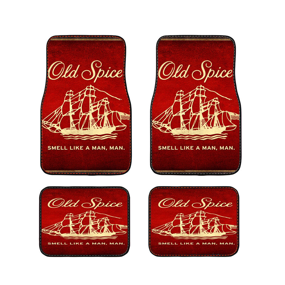 Old Spice Cosmetics Brand Car Floor Mats Accessories