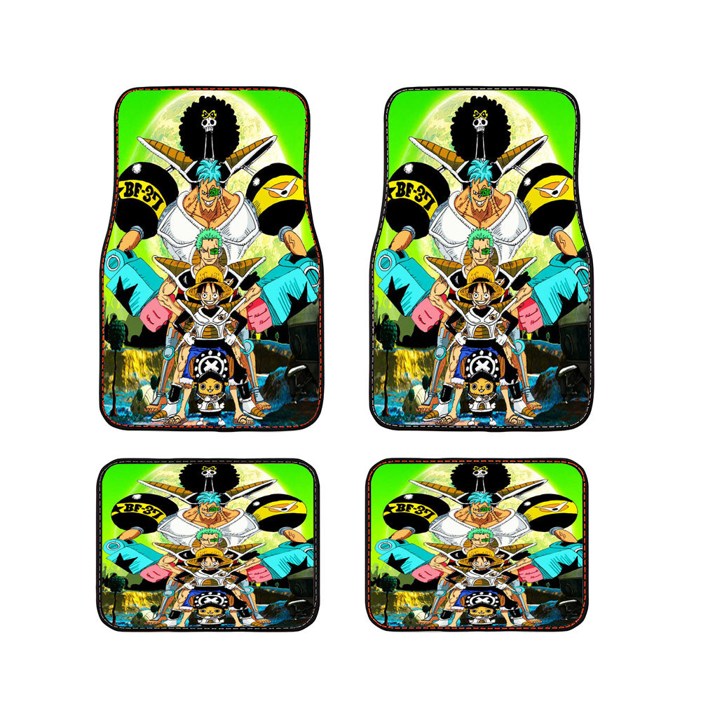 One Piece Saiyan Troopers Car Floor Mats Accessories