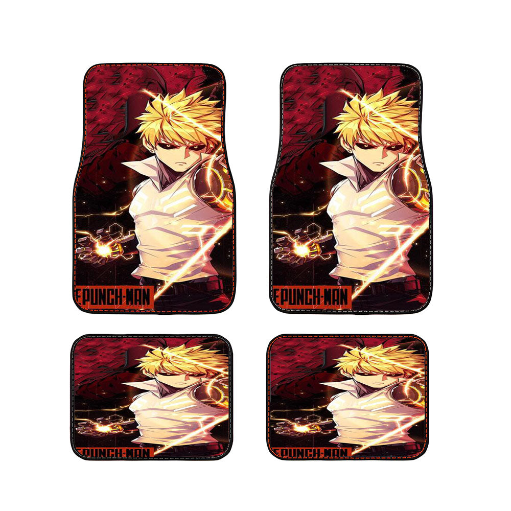 One Punch Man Car Floor Mats Accessories