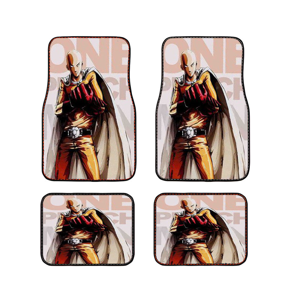 One Punch Man Saitama Car Floor Mats Accessories