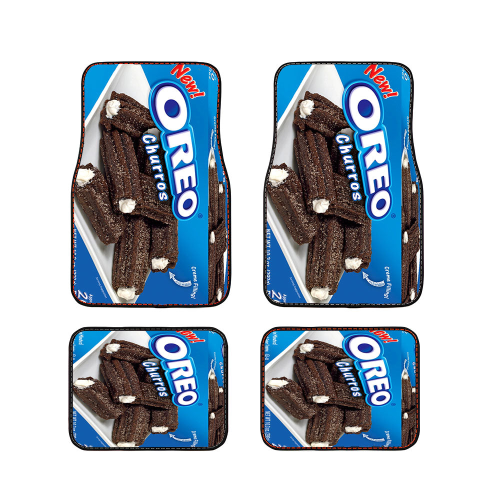 Oreo Churros Bites Car Floor Mats Accessories