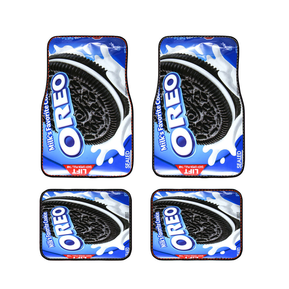 Oreo Creme Sandwich Cookies Car Floor Mats Accessories