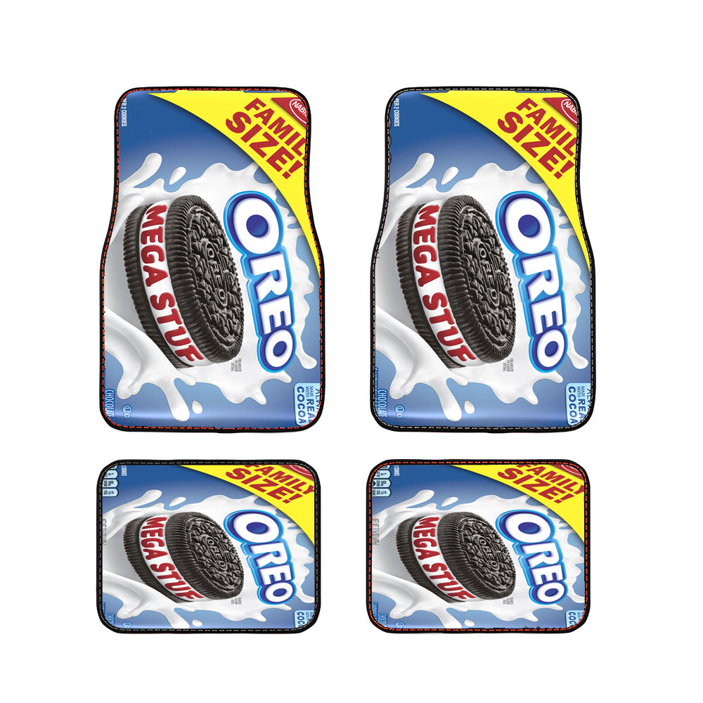 Oreo Mega Stuf Cookies Car Floor Mats Accessories