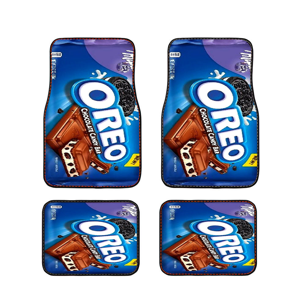 Oreo Milka Chocolate Candy Bar Car Floor Mats Accessories