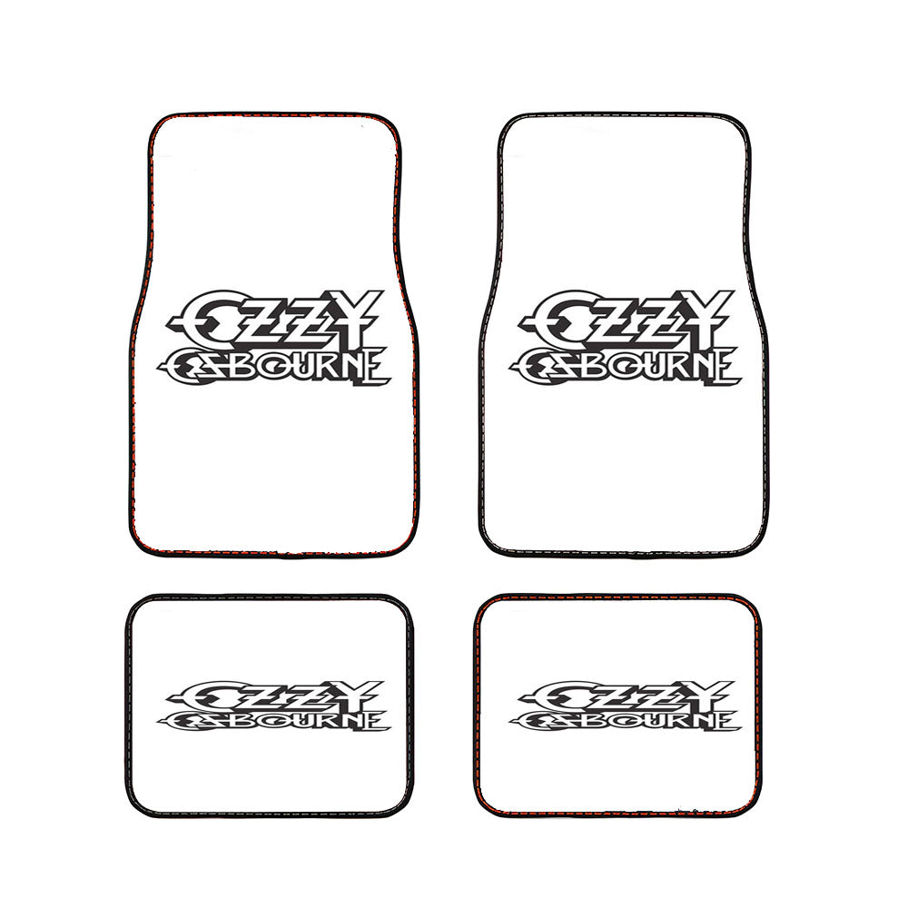 Ozzy Osbourne White Car Floor Mats Accessories