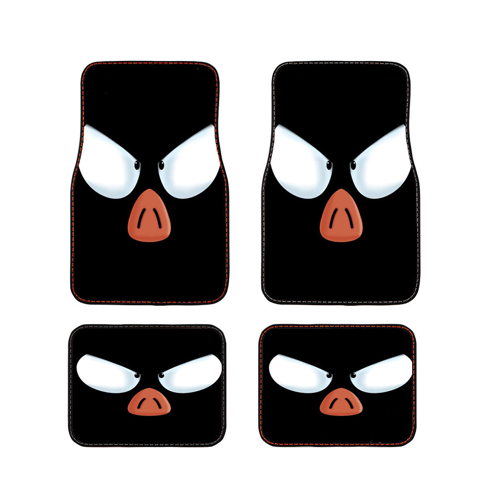 P Chan Angry Eyes Car Floor Mats Accessories