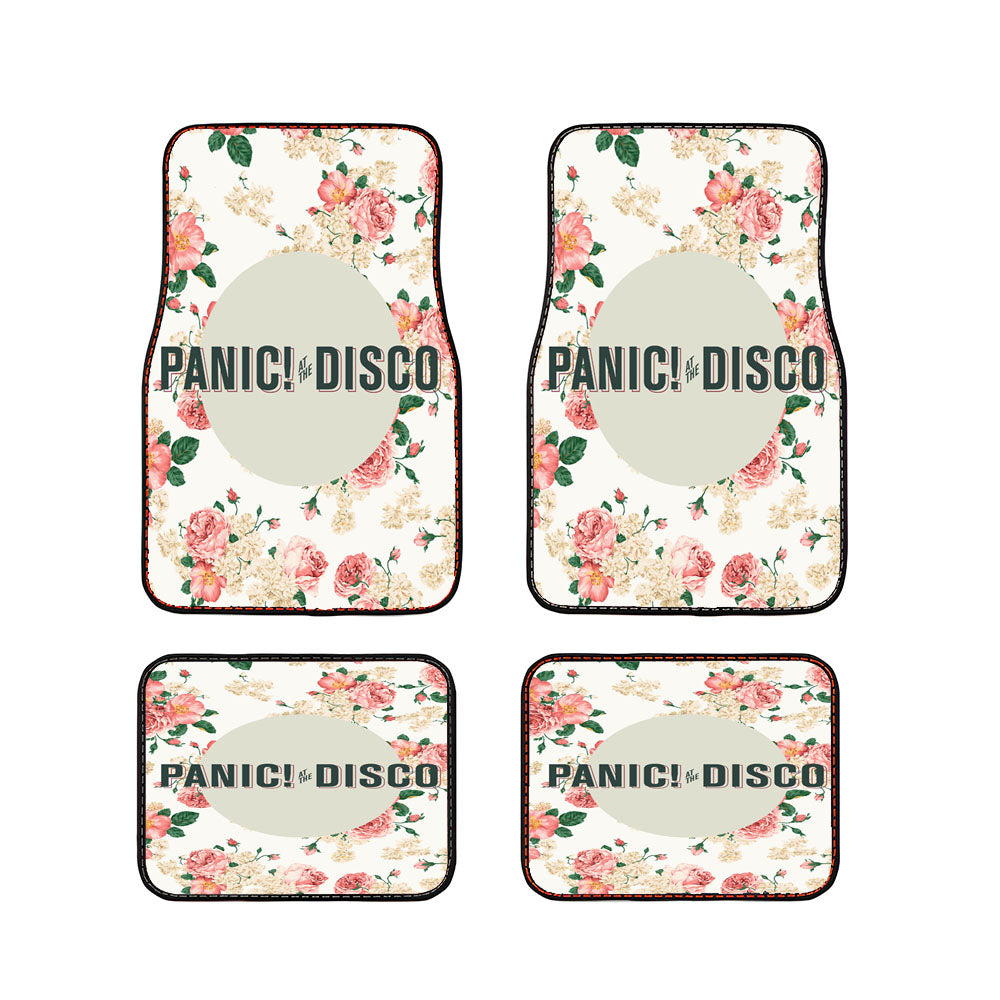 Panic At The Disco Flowers Car Floor Mats Accessories