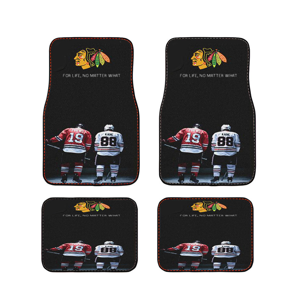 Patrick Kane And Jonathan Toews Players Nhl Car Floor Mats Accessories
