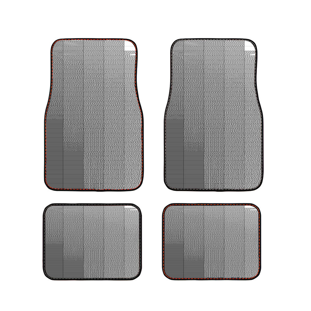 Pattern Art A Blue Car Floor Mats Accessories