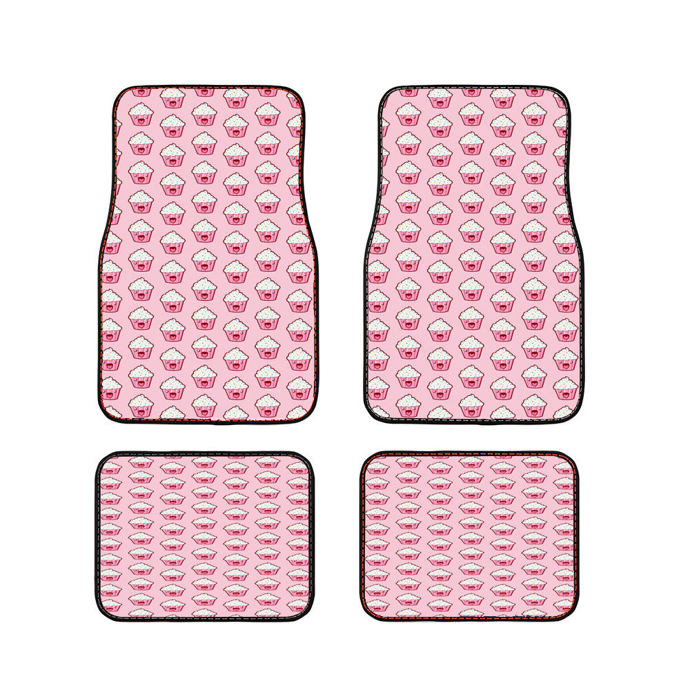 Pattern Cupcake Car Floor Mats Accessories