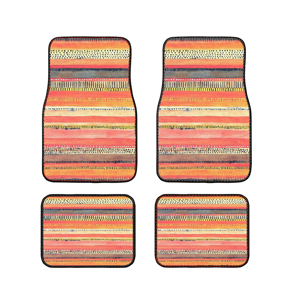 Pattern Is A Blur Car Floor Mats Accessories