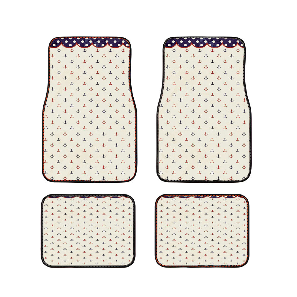 Pattern Key Car Floor Mats Accessories