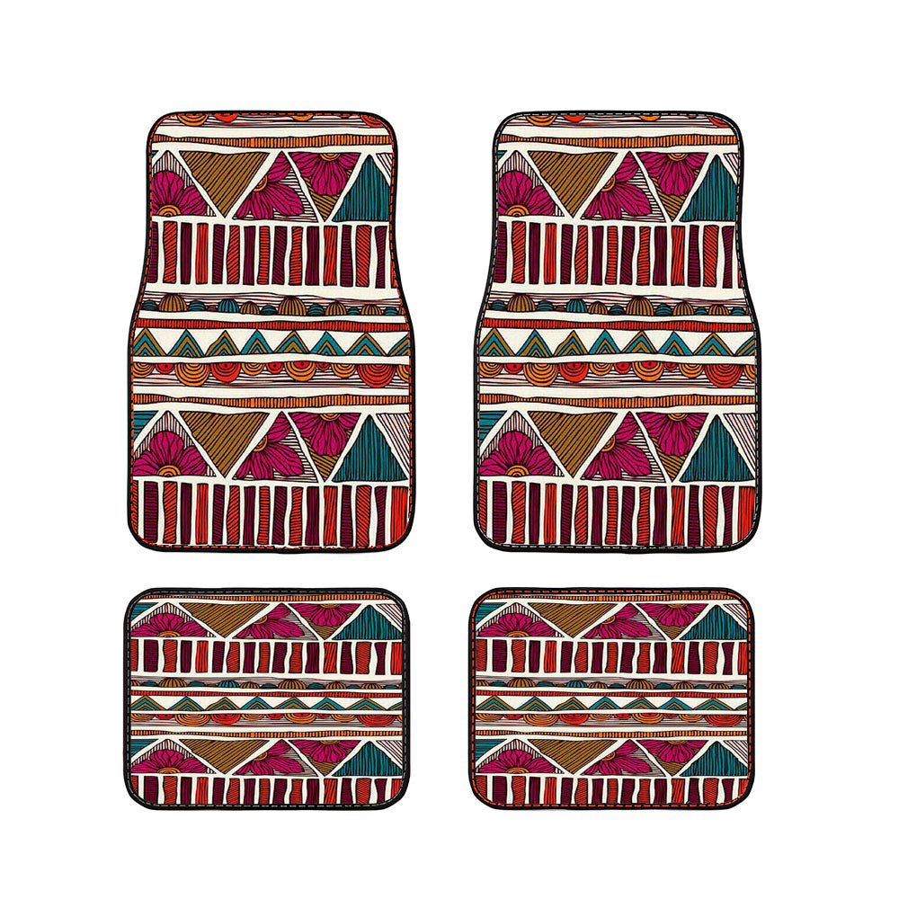Pattern Rose Car Floor Mats Accessories