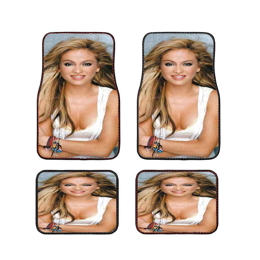 Paulina Rubio Arms Folded Car Floor Mats Accessories