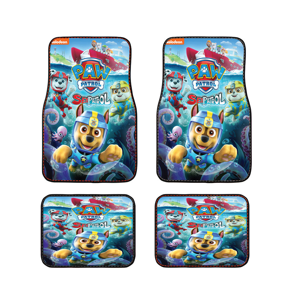Paw Patrol Sea Patrol Car Floor Mats Accessories