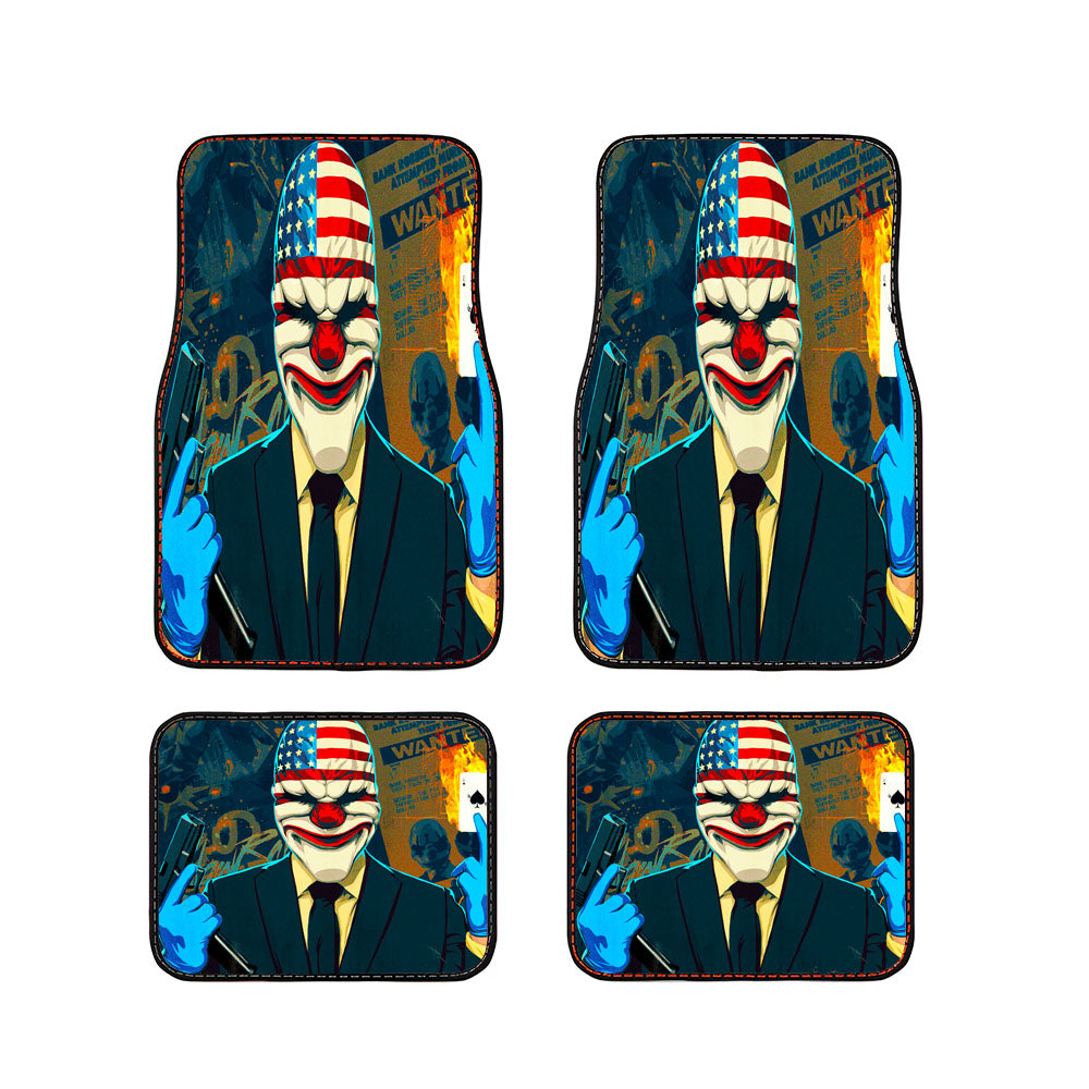 Payday The Clo Car Floor Mats Accessories