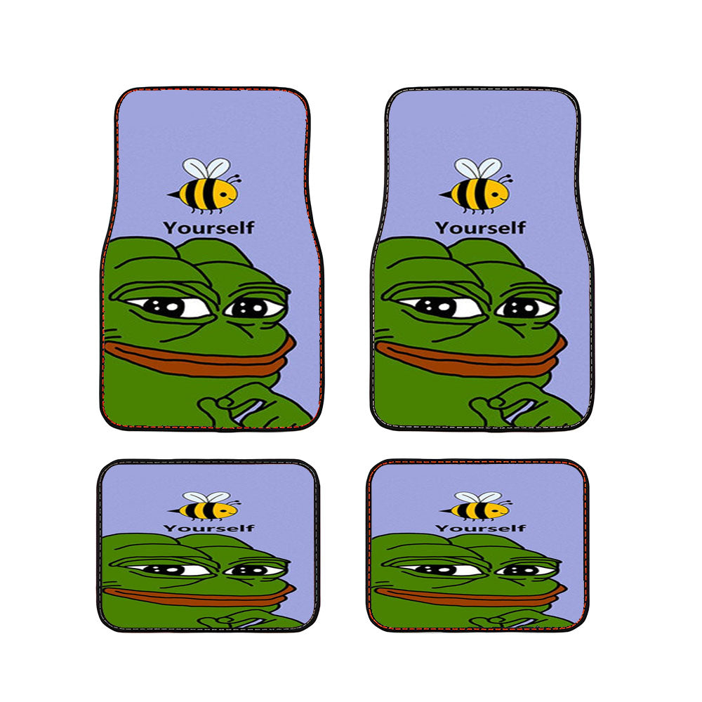 Pepe The Smug Frog Car Floor Mats Accessories