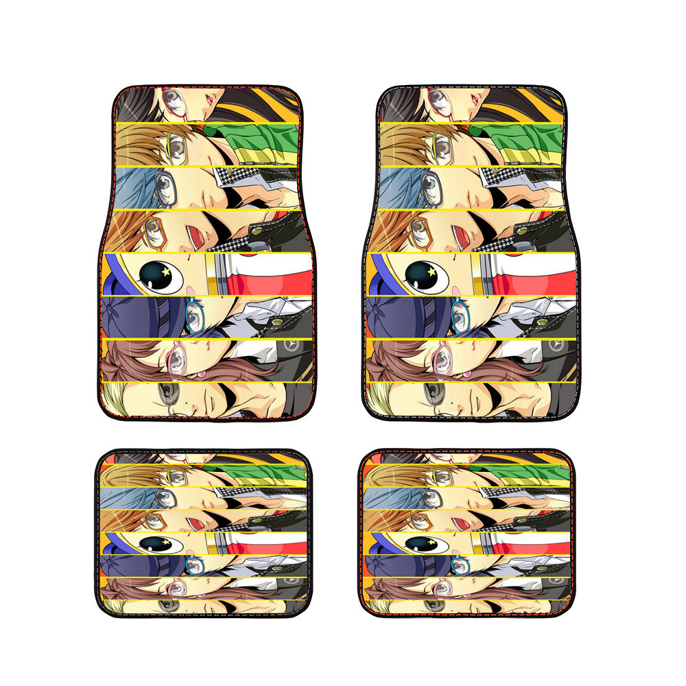 Persona Characters Car Floor Mats Accessories
