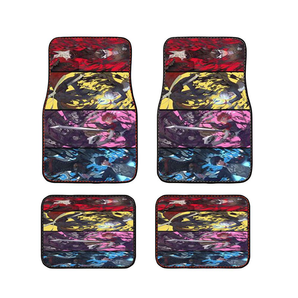 Persona Main Character Car Floor Mats Accessories