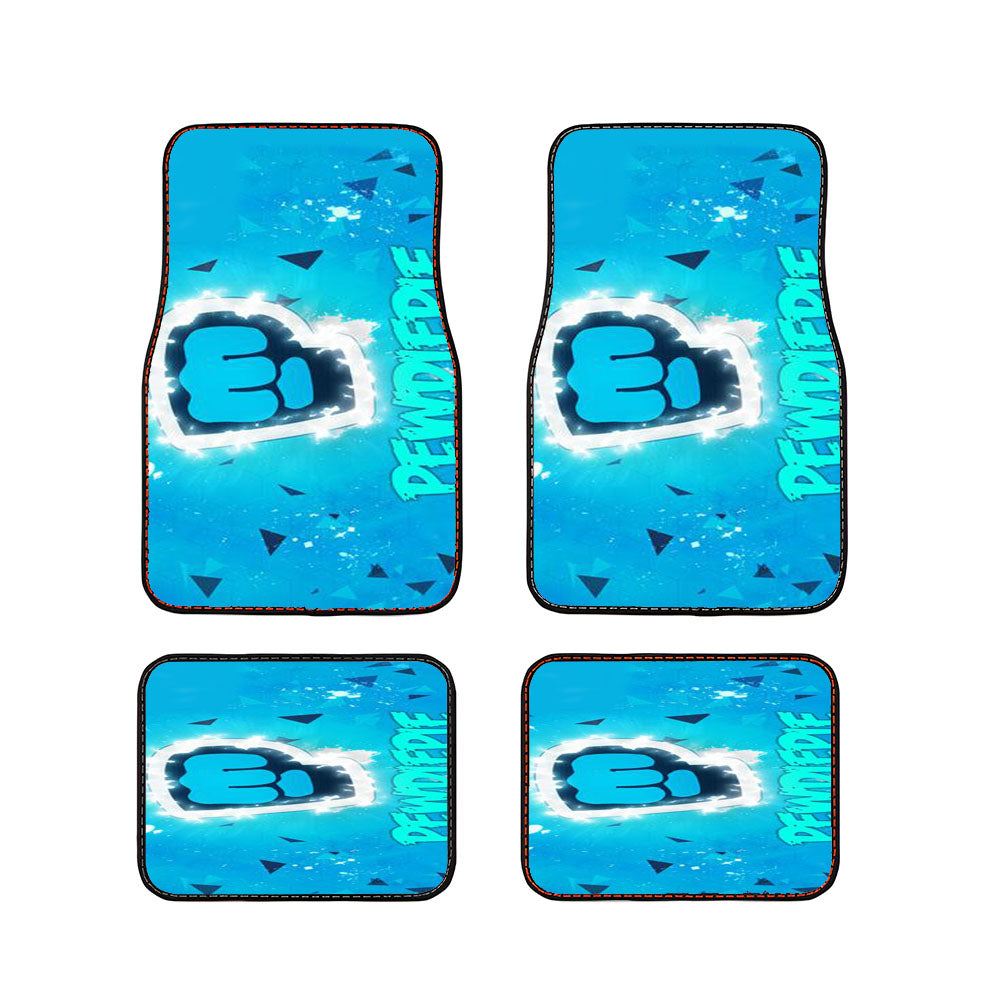 Pewdiepie Brofist Logo Car Floor Mats Accessories