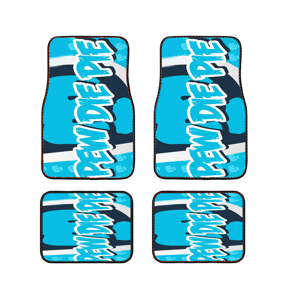 Pewdiepie Logo Car Floor Mats Accessories