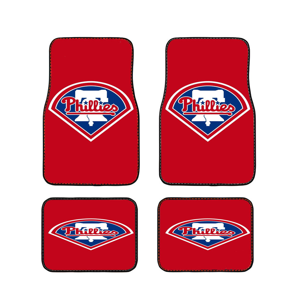 Philadelphia Phillies Logo Car Floor Mats Accessories