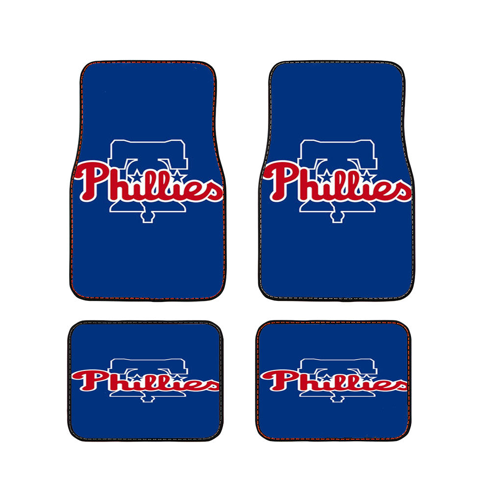 Phillies Logo Car Floor Mats Accessories