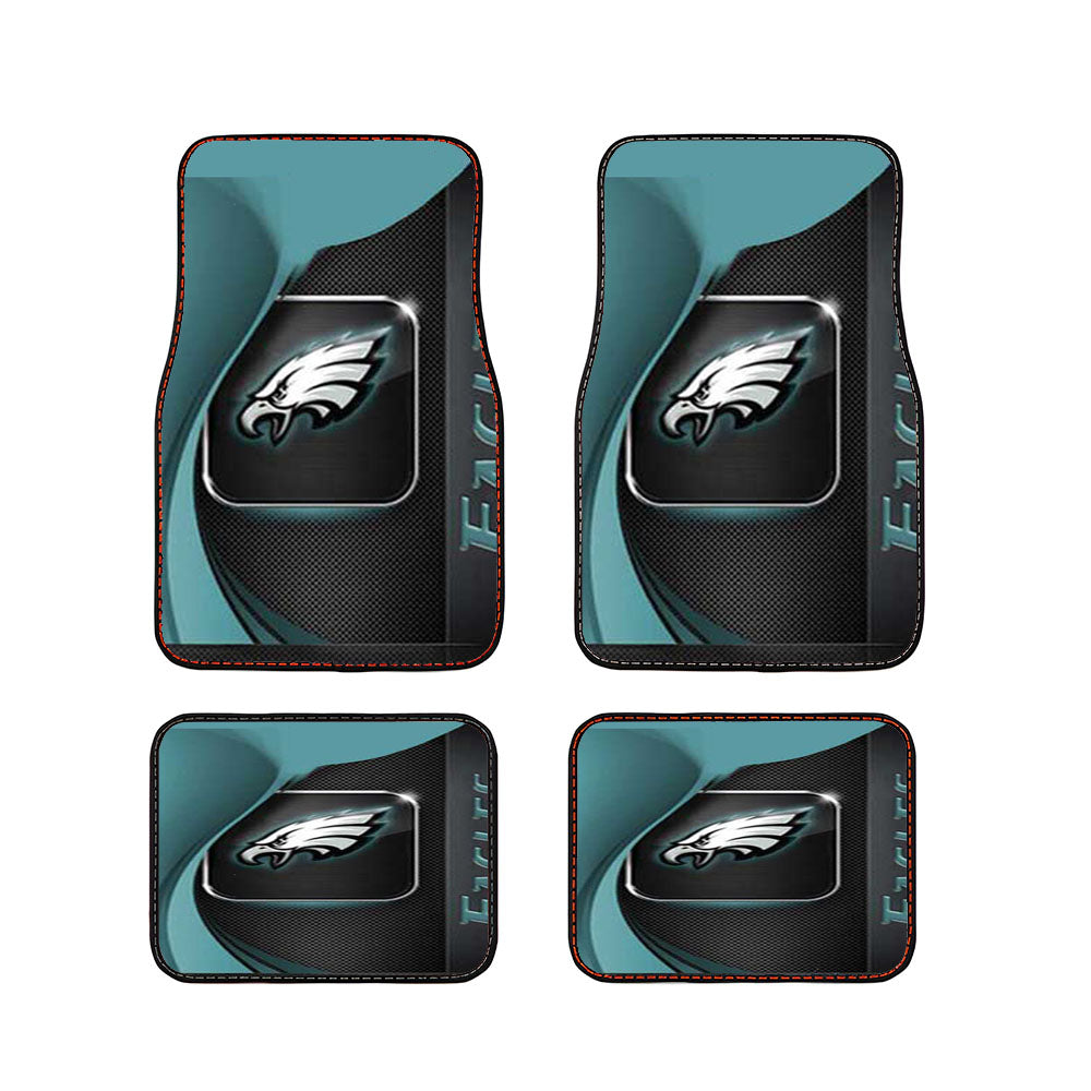 Philly Eagles Mesh Swirl Car Floor Mats Accessories