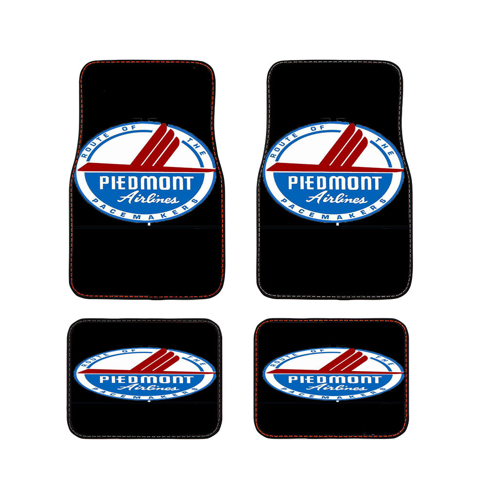 Piedmont Airlines Logo Fly Airplane Car Floor Mats Accessories