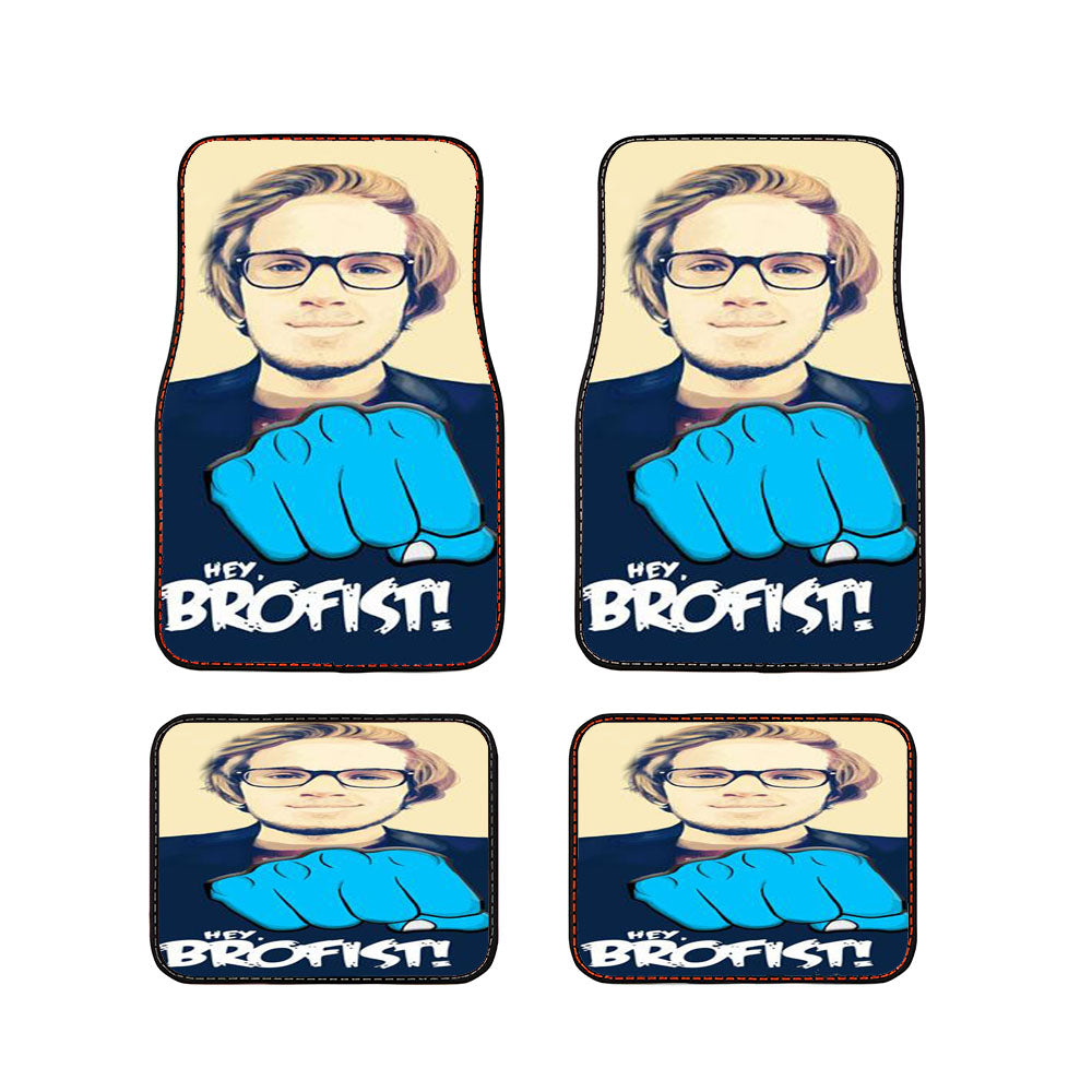 Piewdiepie Car Floor Mats Accessories