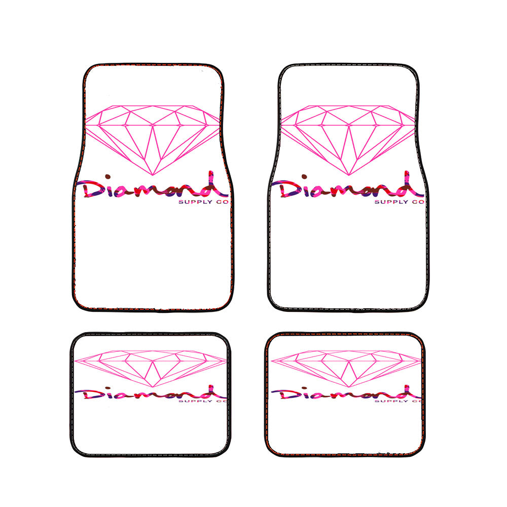 Pink Diamond Supply Co 1 Car Floor Mats Accessories