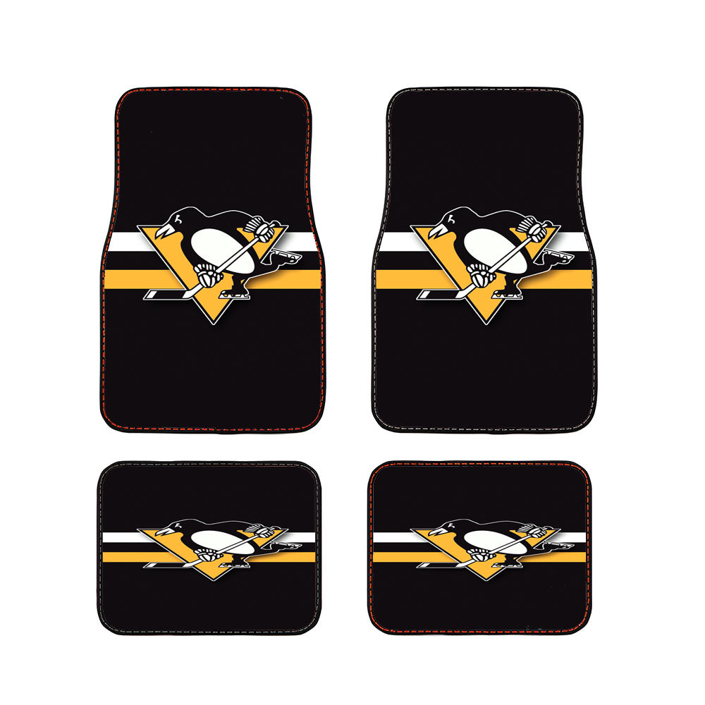 Pittsburgh Penguins Hockey Car Floor Mats Accessories