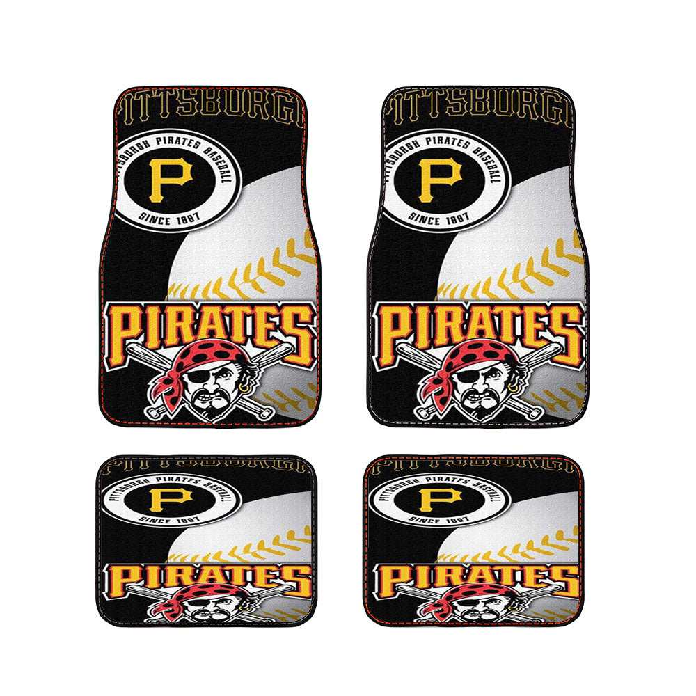 Pittsburgh Pirates Car Floor Mats Accessories