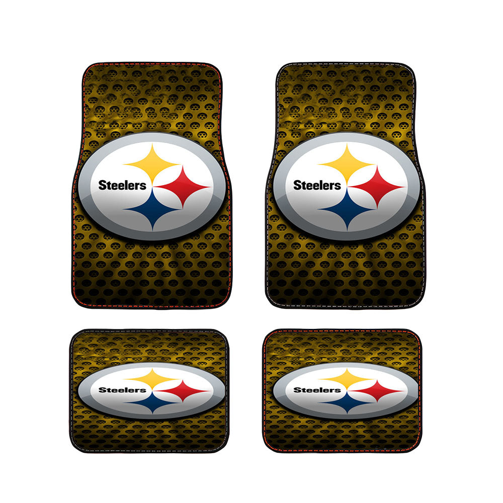 Pittsburgh Steelers Nfl Logo Car Floor Mats Accessories