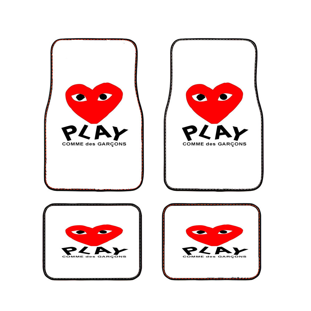 Play Comme Des Garcons Car Floor Mats Accessories