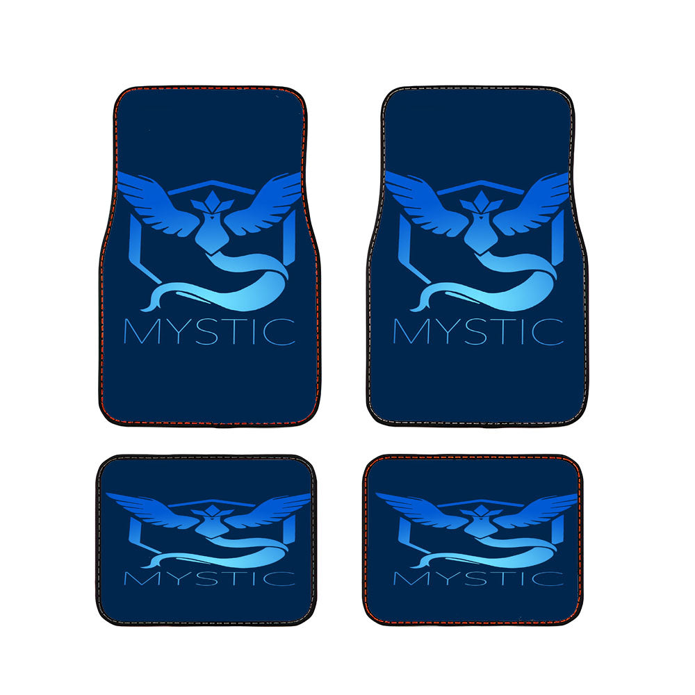 Pokémon Go Team Mystic Car Floor Mats Accessories