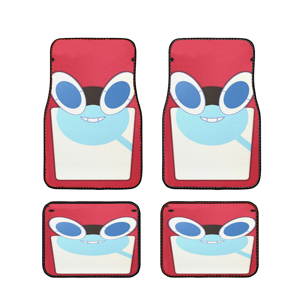 Pokemon Alola Rotom Pokedex Car Floor Mats Accessories