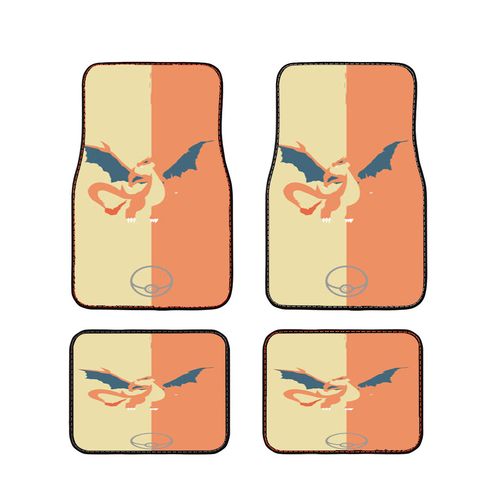 Pokemon Charizard Car Floor Mats Accessories