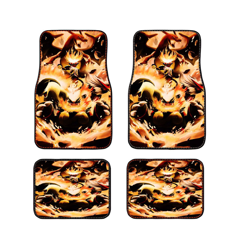Pokemon Charizard Infernape Car Floor Mats Accessories