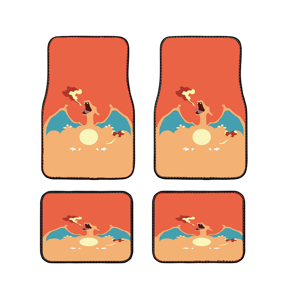 Pokemon Dragon Car Floor Mats Accessories