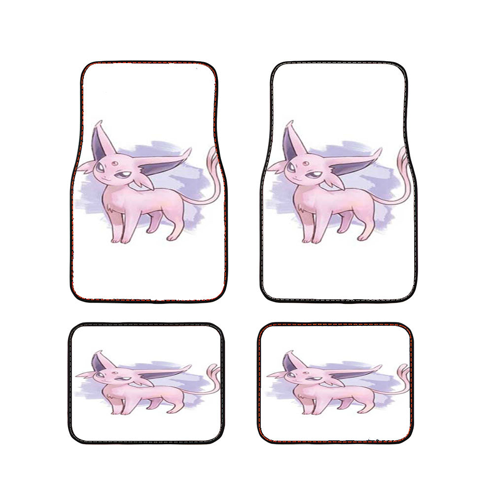 Pokemon Espeon Car Floor Mats Accessories