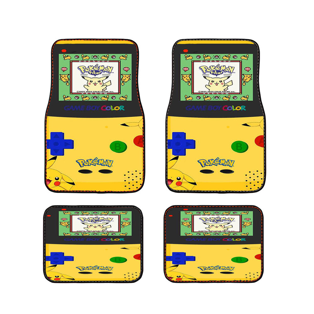 Pokemon Game Boy Color Car Floor Mats Accessories
