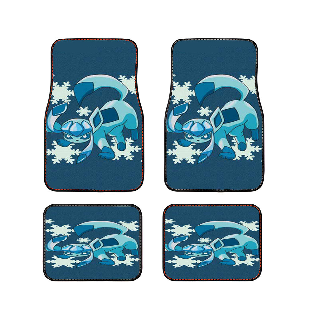 Pokemon Glaceon Car Floor Mats Accessories