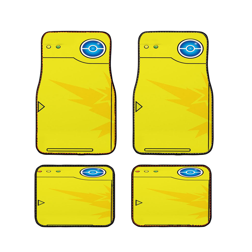 Pokemon Go Instinct Team Pokedex Car Floor Mats Accessories