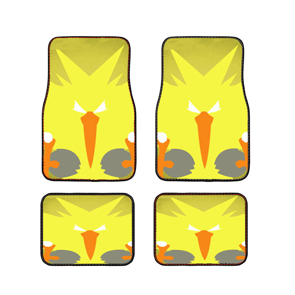Pokemon Go Zapdos Car Floor Mats Accessories